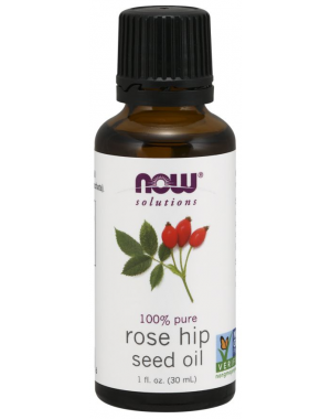 Óleo vegetal de Rose hip rosa mosqueta 1oz 30 ml NOW Foods  