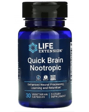 Quick Brain Nootropic 30s Life Extension