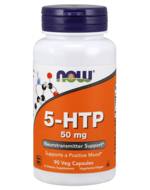 5 HTP 50 mg 90 Veg Capsules Now Foods