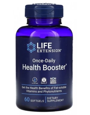 Once-Daily Health Booster 60 softgels Fat-soluble vitamins & nutrients