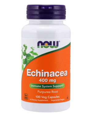 Echinacea 400 mg 100Veg Capsules NOW