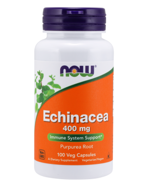 Echinacea 400 mg 100 Veg Capsules NOW