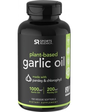 Garlic Oil 150 Veggie Softgels SPORTS Research  