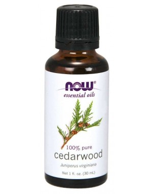 Óleo essencial de Cedarwood cedro 1oz 30ml NOW Foods