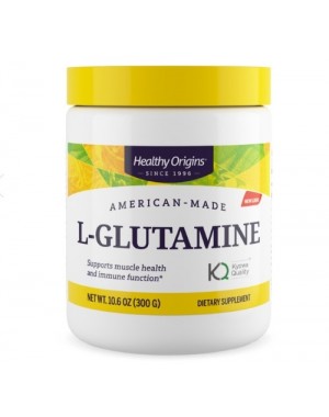 Glutamina L glutamine 300g HEALTHY Origins