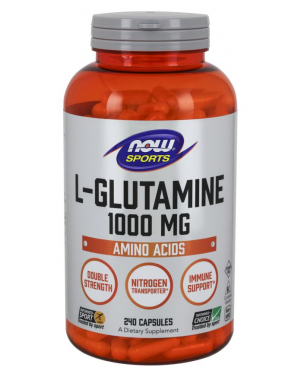 Glutamina 1000mg  240 vcaps NOW Foods 