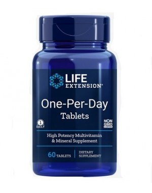 One Per Day Multivitaminico um por dia 60 Tablets LIFE Extension