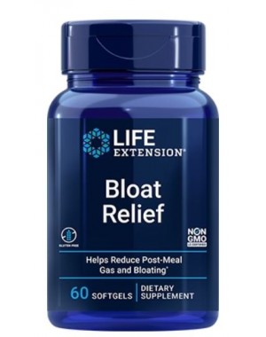 Bloat Relief 60 softgels Life Extension