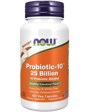 Probiotic-10 25 Billion 100Veg Capsules Now