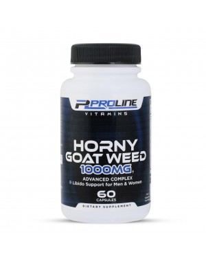 Horny Goat Weed 1000mg 60 Capsulas PLV Proline Vitamins