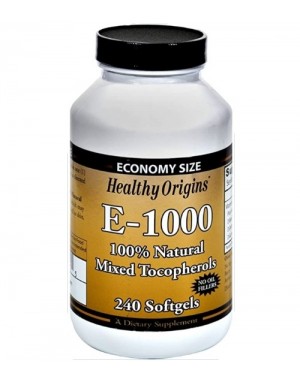 E-1000 IU 240 Softgels HEALTHY Origins
