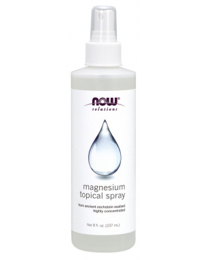 Magnesio Magnesium Topical Spray 8oz 237ml NOW Foods
