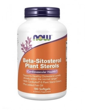 Beta-Sitosterol Plant Sterols 180 Softgels Now 