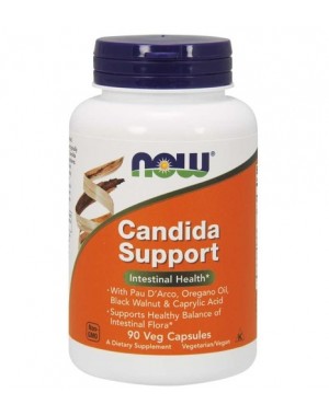 Candida Support 90 Vegcaps NOW Foods