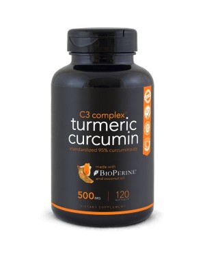 Turmeric Curcumin C3 Complex 500mg 120 softgel SPORTS Research  