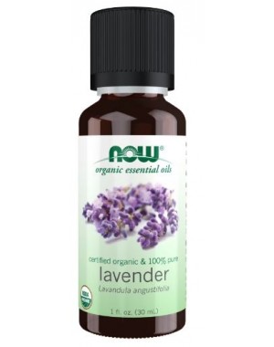 ORGANIC LAVENDER OIL 1oz NOW Foods