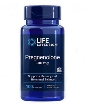 Pregnenolone Pregnenolona 100 mg 100 capsules LIFE Extension