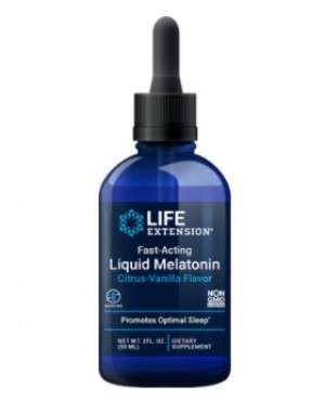 Melatonina Líquida Fast Acting 3mg 59ml LIFE Extension