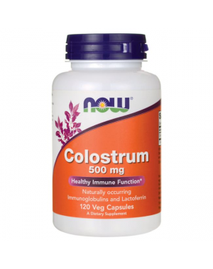 Colostrum 500mg 120 Veg Capsulas NOW Foods
