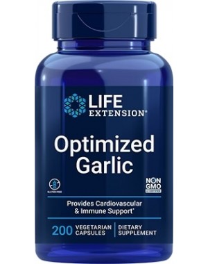 Optimized Garlic, 200 cápsulas vegetarianas Life Extension