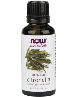 Óleo essencial de Citronella citronela 1oz 30ml NOW Foods