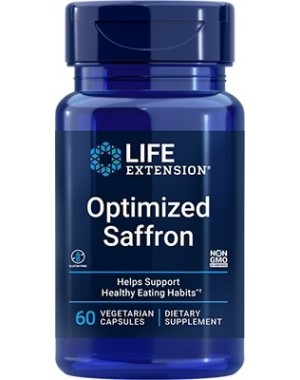 Optimized Saffron, 60 cápsulas vegetarianas Life Extension 