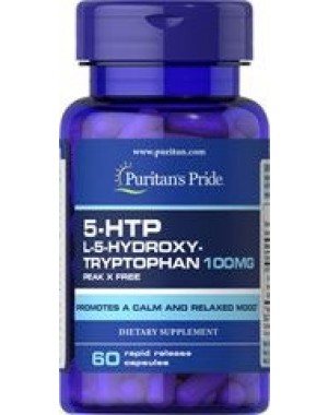 5 HTP 100 mg 60 capsulas PURITANS Pride 