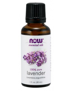Óleo essencial de lavanda  Lavander 1oz 30ml NOW Foods