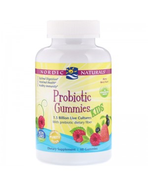 Probiotic Gummies Kids 60c Nordic naturals