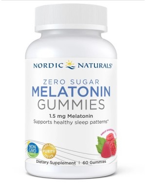 Melatonina 1.5mg zero sugar 60 gummies Nordic Naturals