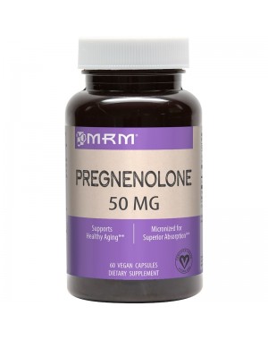 Pregnenolone 50mg 60 vcaps MRM