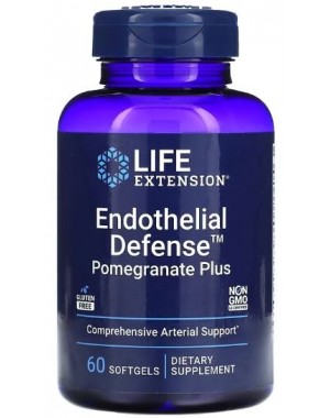 Endothelial Defense™ Pomegranate Plus 60 softgels Life Extension