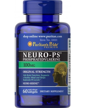 Neuro PS Phosphatidylserine 100 mg 60 softgels PURITANS Pride