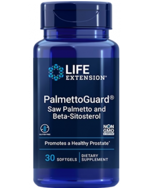 PalmettoGuard Saw Palmetto and Beta-Sitosterol 30 softgels Life Extension