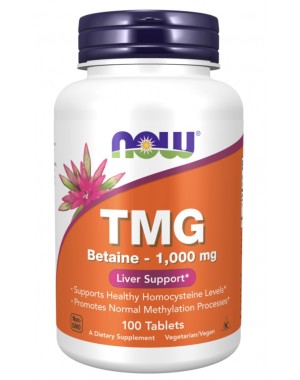 TMG Betaine 1,000 mg 100 Tablets Now 
