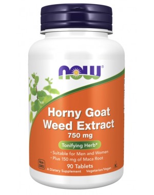 Horny Goat Weed Extract 750 mg 90 Tablets Now 