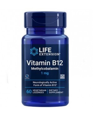 Methylcobalamin metilcobalamina B12 60 lozenges LIFE Extension