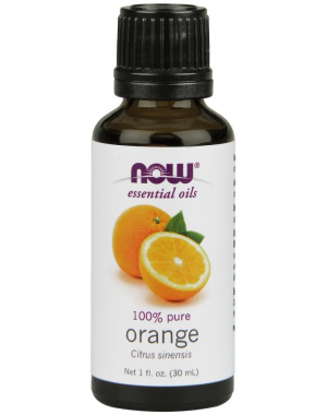 Óleo essencial de laranja Orange 30ml 1oz 100% Puro NOW Foods 