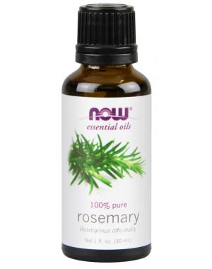 Óleo essencial de alecrim Rosemary 1oz 30 ml NOW Foods