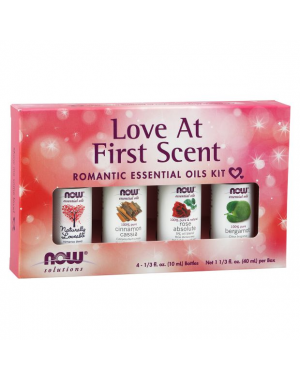 Kit de Óleos Essenciais Love at First Scent 40ml NOW Foods