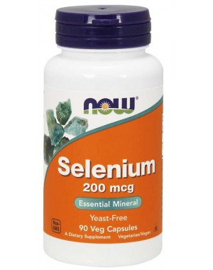 Selenium 200 mcg 90 Veg Capsules NOW