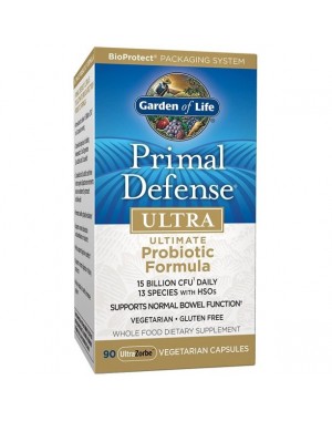 Primal Defense Ultra Probiotic Formula  90 Vegetarian Capsules Garden of Life