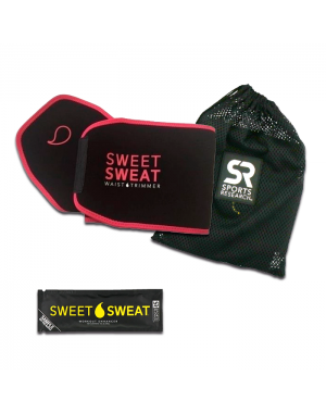 Cinta de Neoprene Sweet Sweat + amostra gel + sacola da marca
