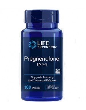 Pregnenolone Pregnenolona 50 mg 100 capsules LIFE Extension