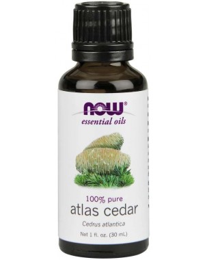 Óleo essencial de Atlas Cedar cedro atlas 1oz 30ml NOW Foods