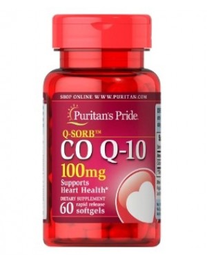 Coq10 100mg 60 softgels PURITANS Pride