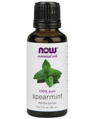 Óleo essencial de hortelã Spearmint 1oz 30ml NOW Foods