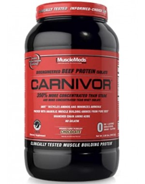 Proteína de carne hidrolisada Carnivor Chocolate 949.2g