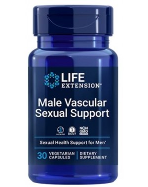 Male Vascular Sexual Support 30 vegetarian capsules Life Extension