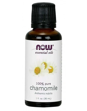 Oleo essencial de Camomila Chamomile 1oz 30ml NOW Foods